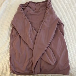 Mauve Athleta Athletic Long Sleeve (never worn)
